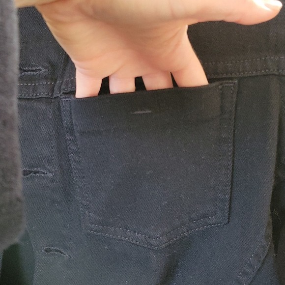 L'AGENCE Celine black denim jacket with sequins size XS - Picture 11 of 12